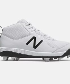 New Balance 3000v5 Youth Molded Cleats – White (J3000SW5)