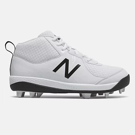 New Balance 3000v5 Youth Molded Cleats – White (J3000SW5) New Balance 3000v5 Youth Molded Cleats – White (J3000SW5) -Wilson Shop J3000SW5 1