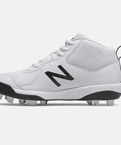 New Balance 3000v5 Youth Molded Cleats – White (J3000SW5) 2 New Balance 3000v5 Youth Molded Cleats – White (J3000SW5) -Wilson Shop J3000SW5 3
