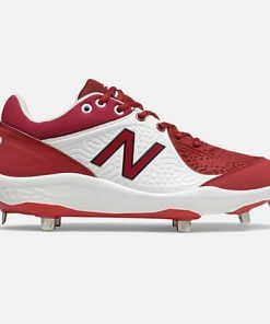 New Balance – Maroon/White Low-Cut L3000v5 Metal Spikes (L3000MW5)