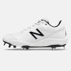 New Balance – White Low-Cut L3000v5 Metal Spikes (L3000SW5)
