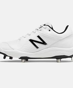 New Balance – White Low-Cut L3000v5 Metal Spikes (L3000SW5)