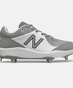 New Balance – Grey/White Low-Cut L3000v5 Metal Spikes (L3000TG5)