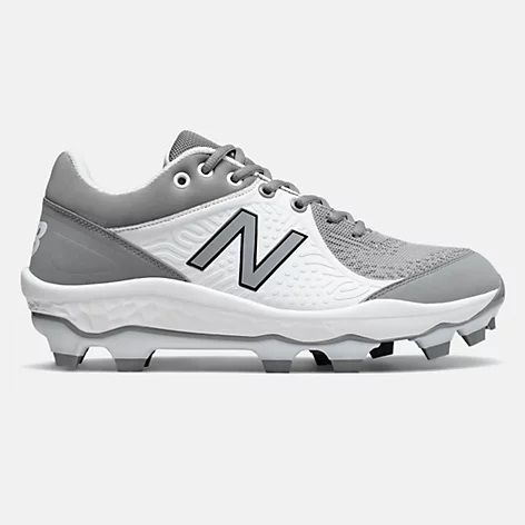 New Balance – Men’s Grey/White 3000v5 Fresh Foam Molded Cleat (PL3000G5) New Balance – Men’s Grey/White 3000v5 Fresh Foam Molded Cleat (PL3000G5) -Wilson Shop PL3000G5 1