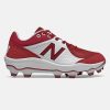 New Balance – Men’s Maroon/White 3000v5 Fresh Foam Molded Cleat (PL3000M5)