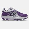 New Balance – Men’s White/Purple 3000v5 Fresh Foam Molded Cleat (PL3000P5)