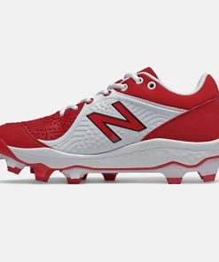 New Balance – Men’s Red/White 3000v5 Fresh Foam Molded Cleat (PL3000R5) -Wilson Shop PL3000R5 3