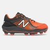New Balance – Men’s Black/Orange 3000v5 Fresh Foam Molded Cleat (PL3000T5)