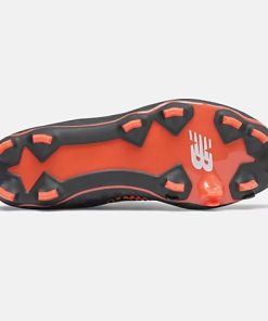 New Balance – Men’s Black/Orange 3000v5 Fresh Foam Molded Cleat (PL3000T5) -Wilson Shop PL3000T5 4