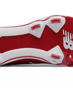 New Balance 4040v5 Adult Molded Cleats – Maroon/White (PL4040M5) -Wilson Shop PL4040M5 4