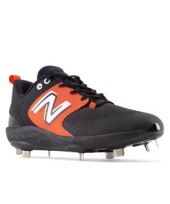 New Balance Black/Orange L3000v6 Metal Spikes -Wilson Shop l3000bo6 2