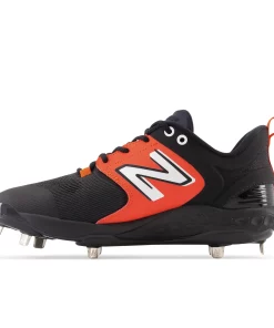 New Balance Black/Orange L3000v6 Metal Spikes -Wilson Shop l3000bo6 3