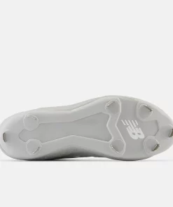 New Balance Grey/White L3000v6 Metal Spikes 4 New Balance Grey/White L3000v6 Metal Spikes -Wilson Shop l3000tg6 5