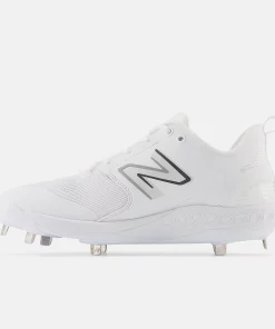 New Balance White L3000v6 Metal Spikes -Wilson Shop l3000tw6 3