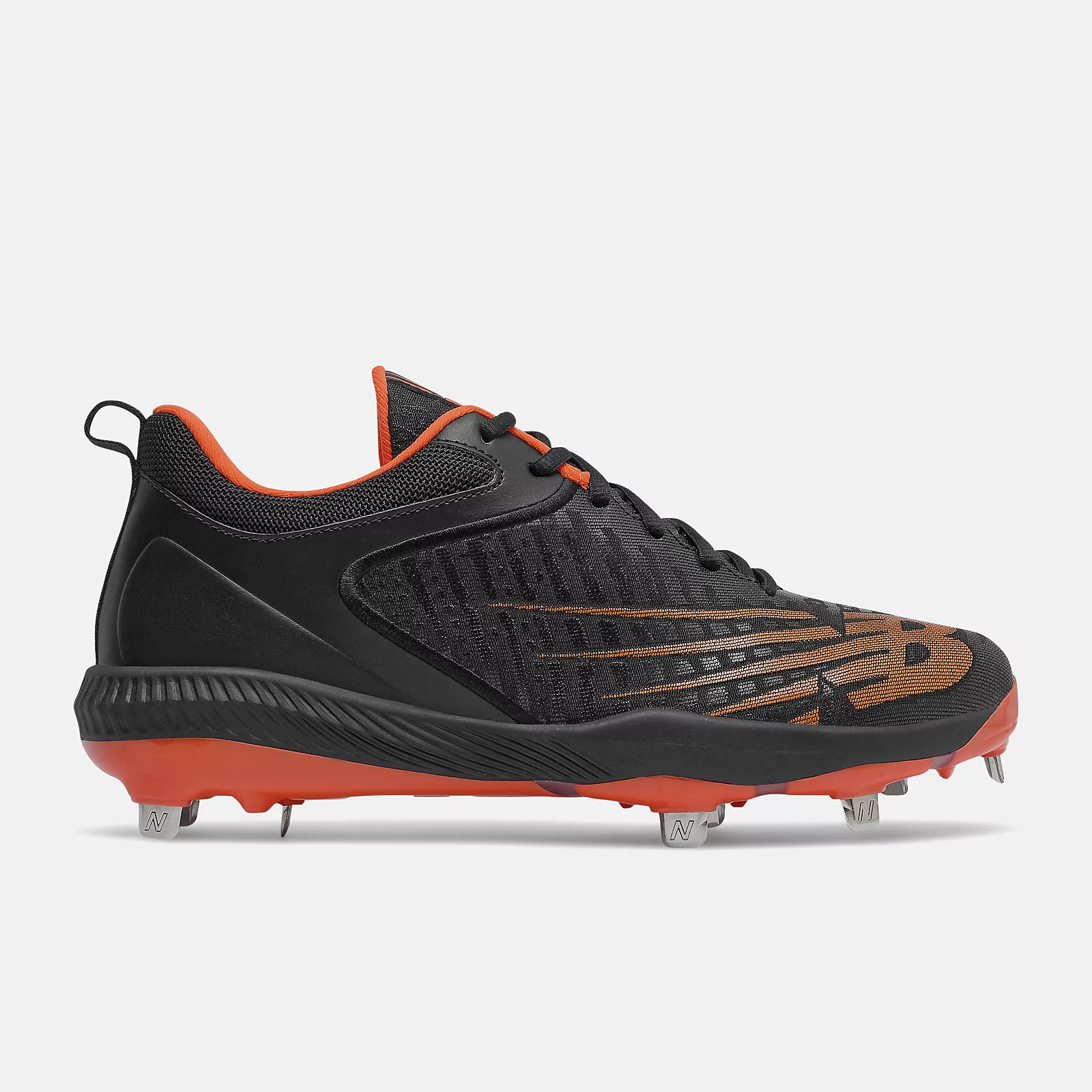 New Balance – Black/Orange FuelCell 4040v6 Metal Spikes New Balance – Black/Orange FuelCell 4040v6 Metal Spikes -Wilson Shop l4040bo6 1