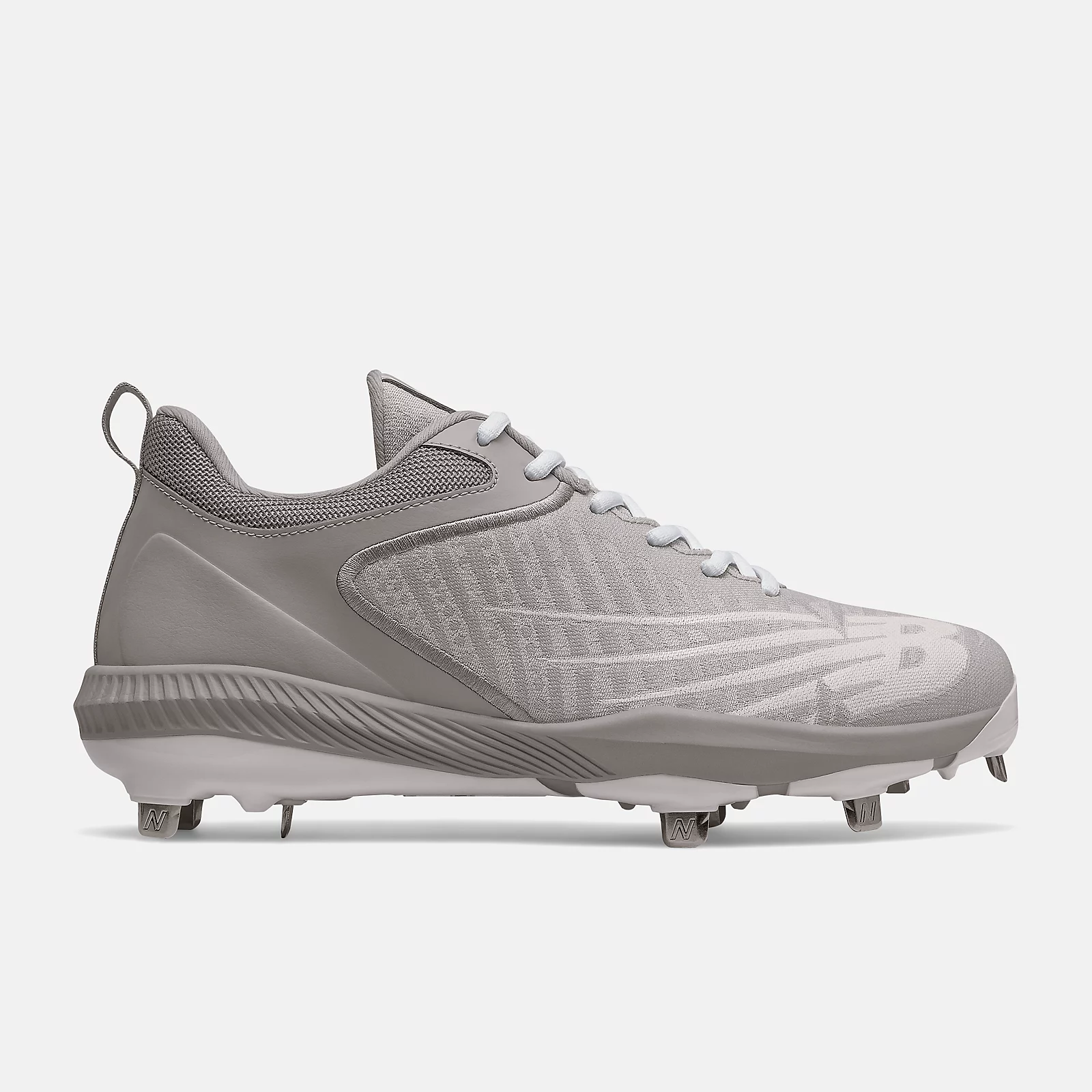 New Balance – Grey/White FuelCell 4040v6 Metal Spikes (L4040TG6) New Balance – Grey/White FuelCell 4040v6 Metal Spikes (L4040TG6) -Wilson Shop l4040tg6 1