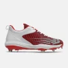 New Balance – Red/White FuelCell 4040v6 Metal Spikes (L4040TR6)