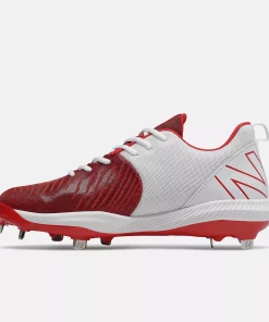 New Balance – Red/White FuelCell 4040v6 Metal Spikes (L4040TR6) -Wilson Shop l4040tr6 3