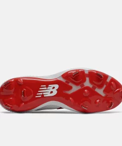 New Balance – Red/White FuelCell 4040v6 Metal Spikes (L4040TR6) -Wilson Shop l4040tr6 5