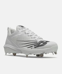 New Balance – White/Black FuelCell 4040v6 Metal Spikes (L4040TW6) -Wilson Shop l4040tw6 4