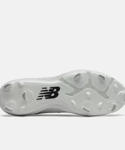 New Balance – White/Black FuelCell 4040v6 Metal Spikes (L4040TW6) -Wilson Shop l4040tw6 5