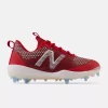 New Balance – FuelCell COMPv3 Red Hybrid Baseball Cleats (LCOMPTR3)