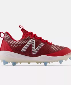 New Balance – FuelCell COMPv3 Red Hybrid Baseball Cleats (LCOMPTR3)