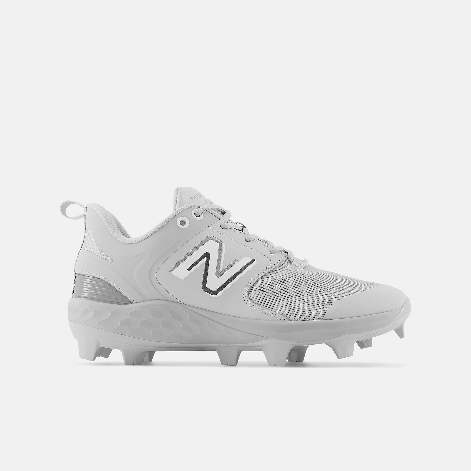 New Balance Grey PL3000v6 Molded Cleats New Balance Grey PL3000v6 Molded Cleats -Wilson Shop pl3000g6 1
