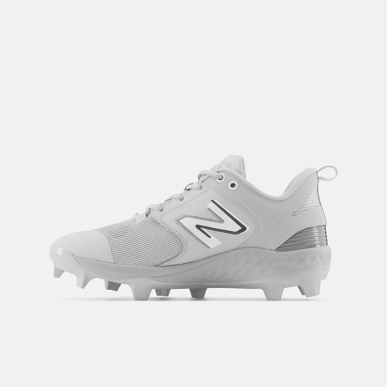 New Balance Grey PL3000v6 Molded Cleats New Balance Grey PL3000v6 Molded Cleats -Wilson Shop pl3000g6 3
