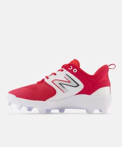 New Balance Red PL3000v6 Molded Cleats 2 New Balance Red PL3000v6 Molded Cleats -Wilson Shop pl3000r6 3