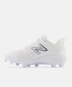 New Balance White PL3000v6 Molded Cleats -Wilson Shop pl3000w6 3 1