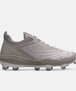 New Balance – Grey FuelCell 4040v6 Molded Cleats (PL4040G6)