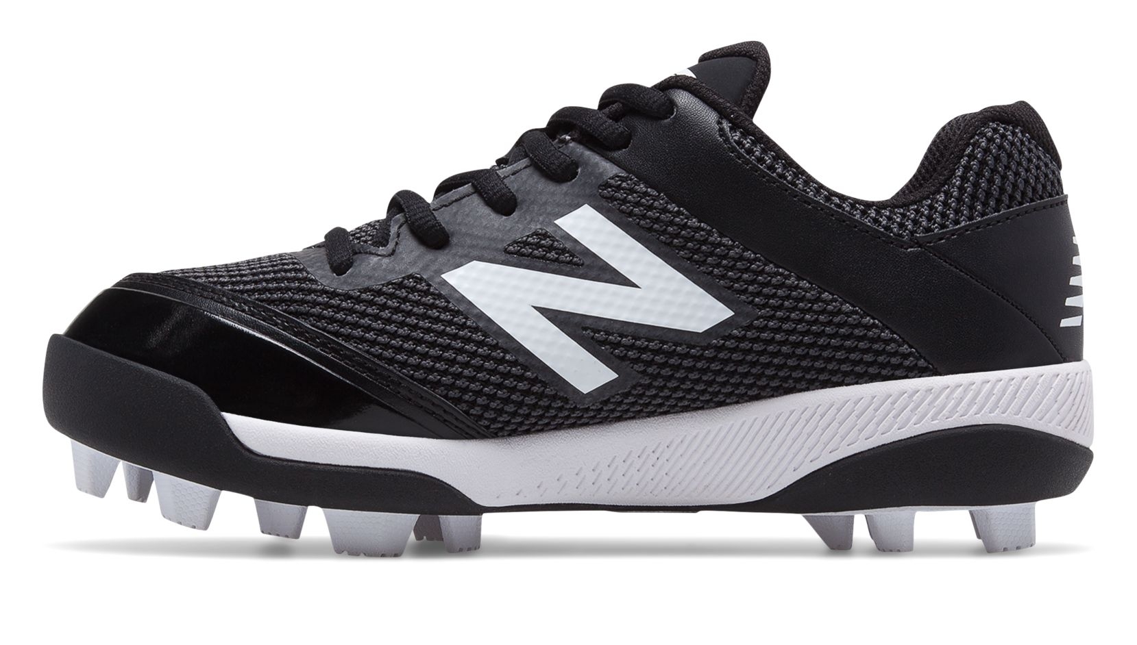 New Balance – Black/White Junior Low Rubber Baseball Cleats (J4040BK4) New Balance – Black/White Junior Low Rubber Baseball Cleats (J4040BK4) -Wilson Shop products j4040bk4 2