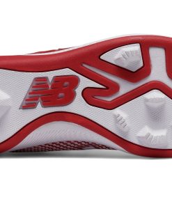 New Balance – Red/White Junior Low Rubber Baseball Cleats (J4040TR4) -Wilson Shop products j4040tr4 4