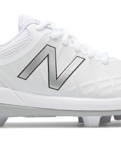 New Balance 4040v5 Youth Molded Cleats – White/White (J4040TW5)