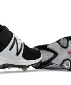 New Balance – Black/White Low-Cut 3000v3 Metal Spikes (L3000BK3) -Wilson Shop products l3000bk3 3