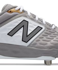 New Balance – Grey/White Low-Cut L3000v4 Metal Spikes (L3000GW4)