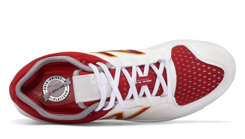 New Balance – Coumarin Pack Spikes – White/Burgundy/Gold (L3000MW3) New Balance – Coumarin Pack Spikes – White/Burgundy/Gold (L3000MW3) -Wilson Shop products l3000mw3 3
