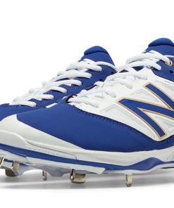 New Balance – Blue/White Low 4040v3 Baseball Spikes (L4040AB3)