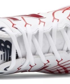 New Balance – White/Red Hero 4040v5 Metal Spikes (L4040AS5) -Wilson Shop products l4040as5 3