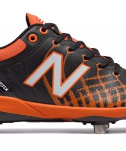 New Balance 4040v5 Metal Spikes – Black/Orange (L4040BO5)