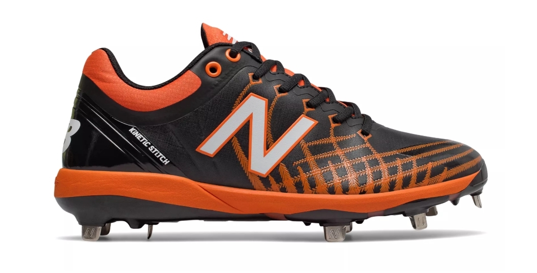 New Balance 4040v5 Metal Spikes – Black/Orange (L4040BO5) New Balance 4040v5 Metal Spikes – Black/Orange (L4040BO5) -Wilson Shop products l4040bo5 1