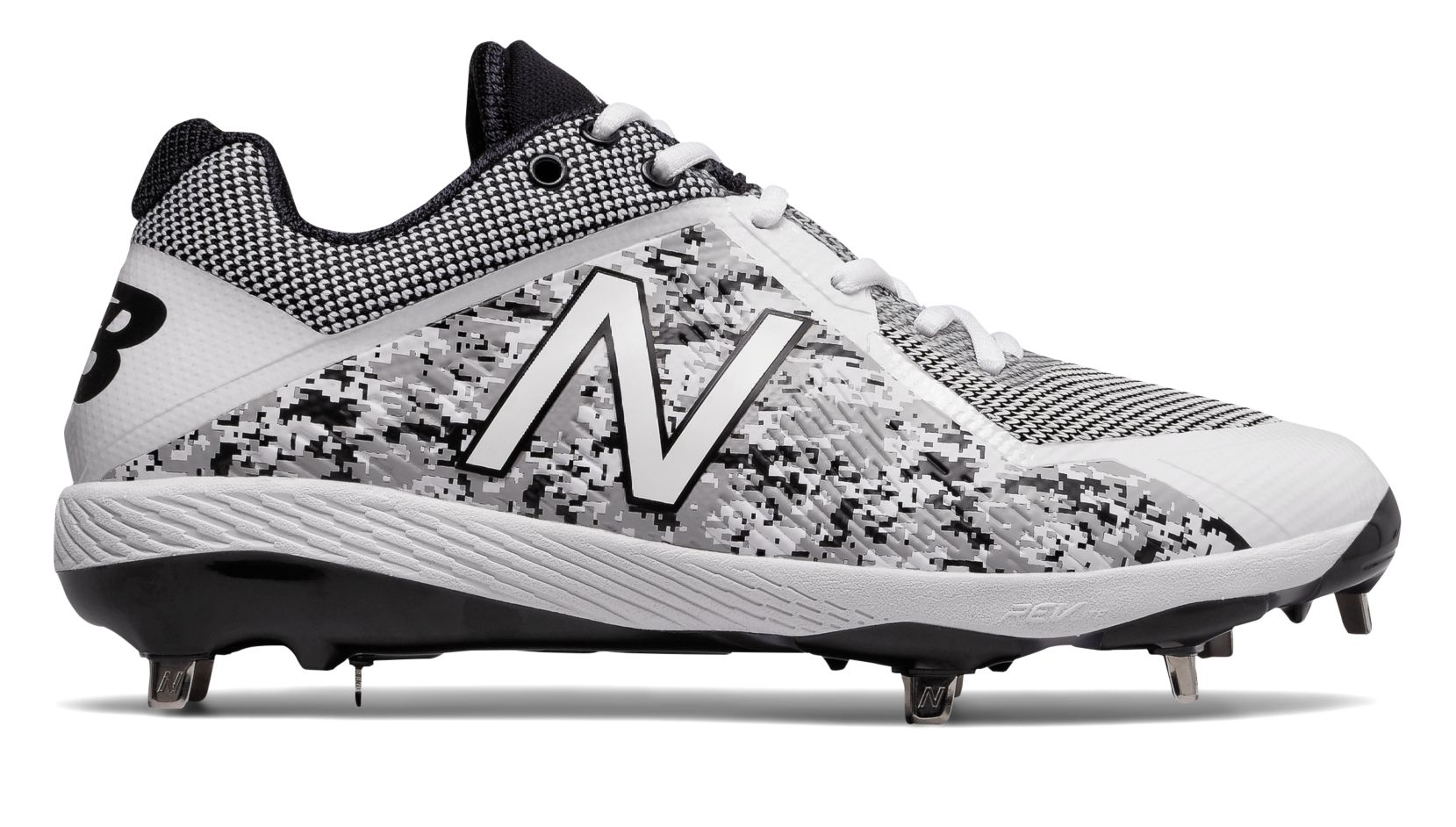 New Balance – White/Black Camo 4040v4 Baseball Spikes (L4040PW4) New Balance – White/Black Camo 4040v4 Baseball Spikes (L4040PW4) -Wilson Shop products l4040pw4 1