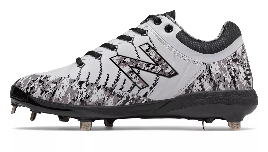 New Balance 4040v5 Metal Spikes – Black/White (L4040PW5) New Balance 4040v5 Metal Spikes – Black/White (L4040PW5) -Wilson Shop products l4040pw5 2