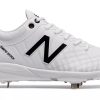 New Balance 4040v5 Metal Spikes – White/Black (L4040TW5)