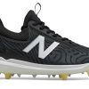 New Balance – FuelCell COMPv2 Black Hybrid Baseball Cleats (LCOMPBK2)