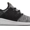 New Balance – Men’s Black/White Fresh Foam Cruz V2 Knit (MCRUZKW2)