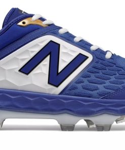 New Balance – Men’s Royal/White 3000v4 Fresh Foam Molded Cleat (PL3000B4)
