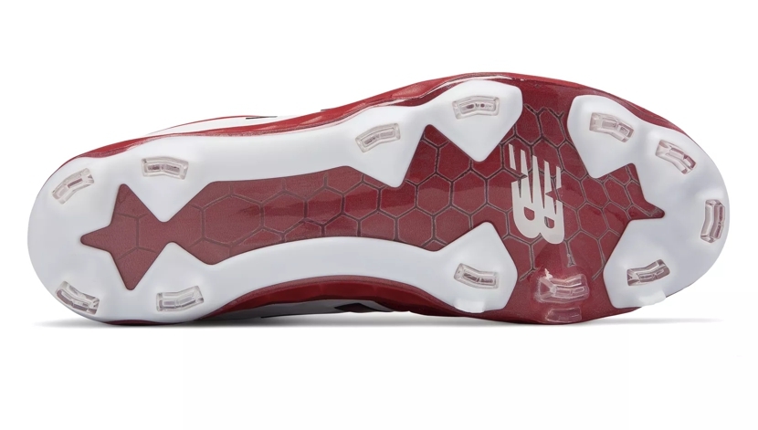 New Balance – Men’s Cardinal/White 3000v4 Fresh Foam Molded Cleat (PL3000M4) New Balance – Men’s Cardinal/White 3000v4 Fresh Foam Molded Cleat (PL3000M4) -Wilson Shop products pl3000m4 4