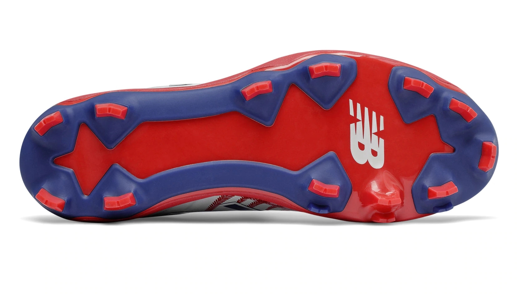 New Balance 4040v5 Adult Molded Cleats – Red/White/Blue (PL4040PR) New Balance 4040v5 Adult Molded Cleats – Red/White/Blue (PL4040PR) -Wilson Shop products pl4040pr 4